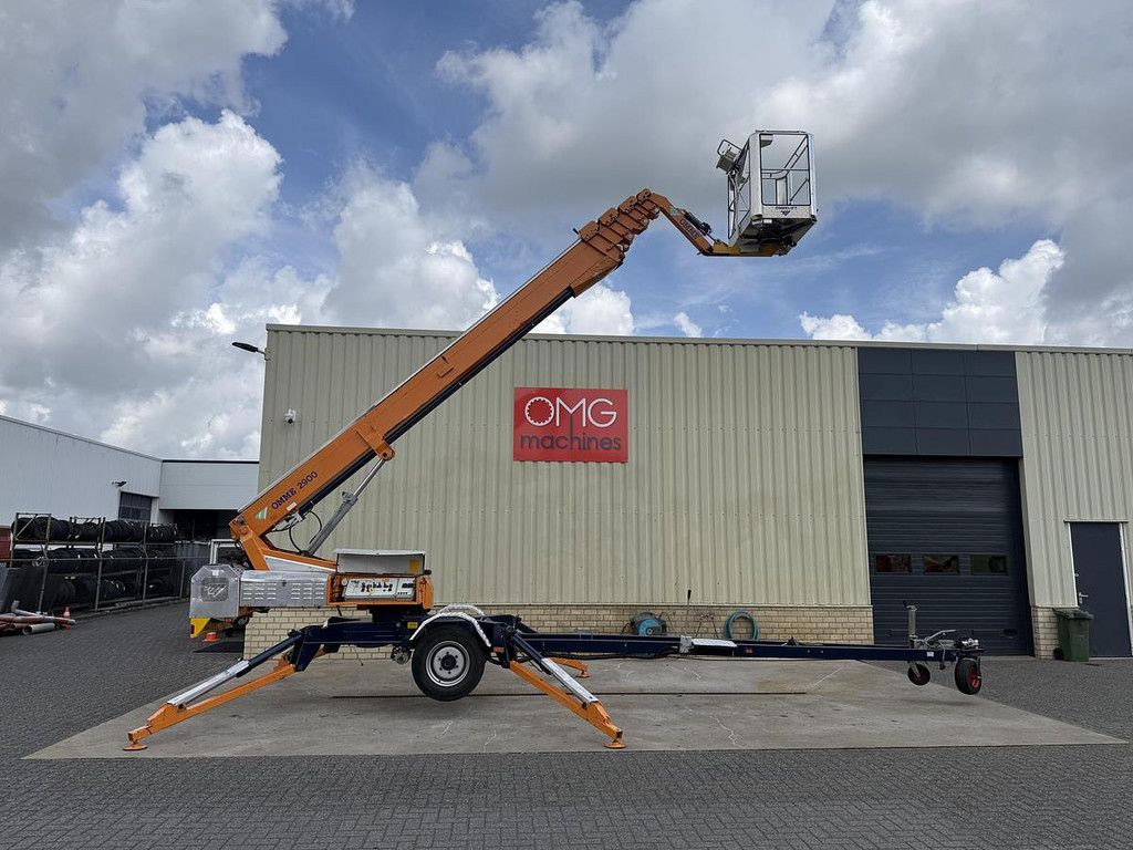 2010 Omme 2900 EBDZ, Aanhanger hoogwerker, 29 meter