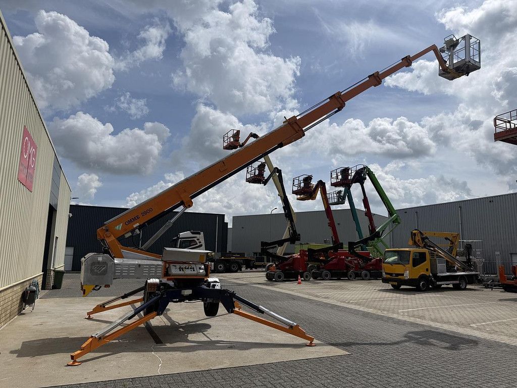 2010 Omme 2900 EBDZ, Aanhanger hoogwerker, 29 meter