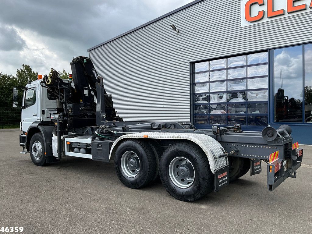 Mercedes-Benz Axor 2633 6x4 Hiab 16 Tonmeter laadkraan Manual Steel suspension