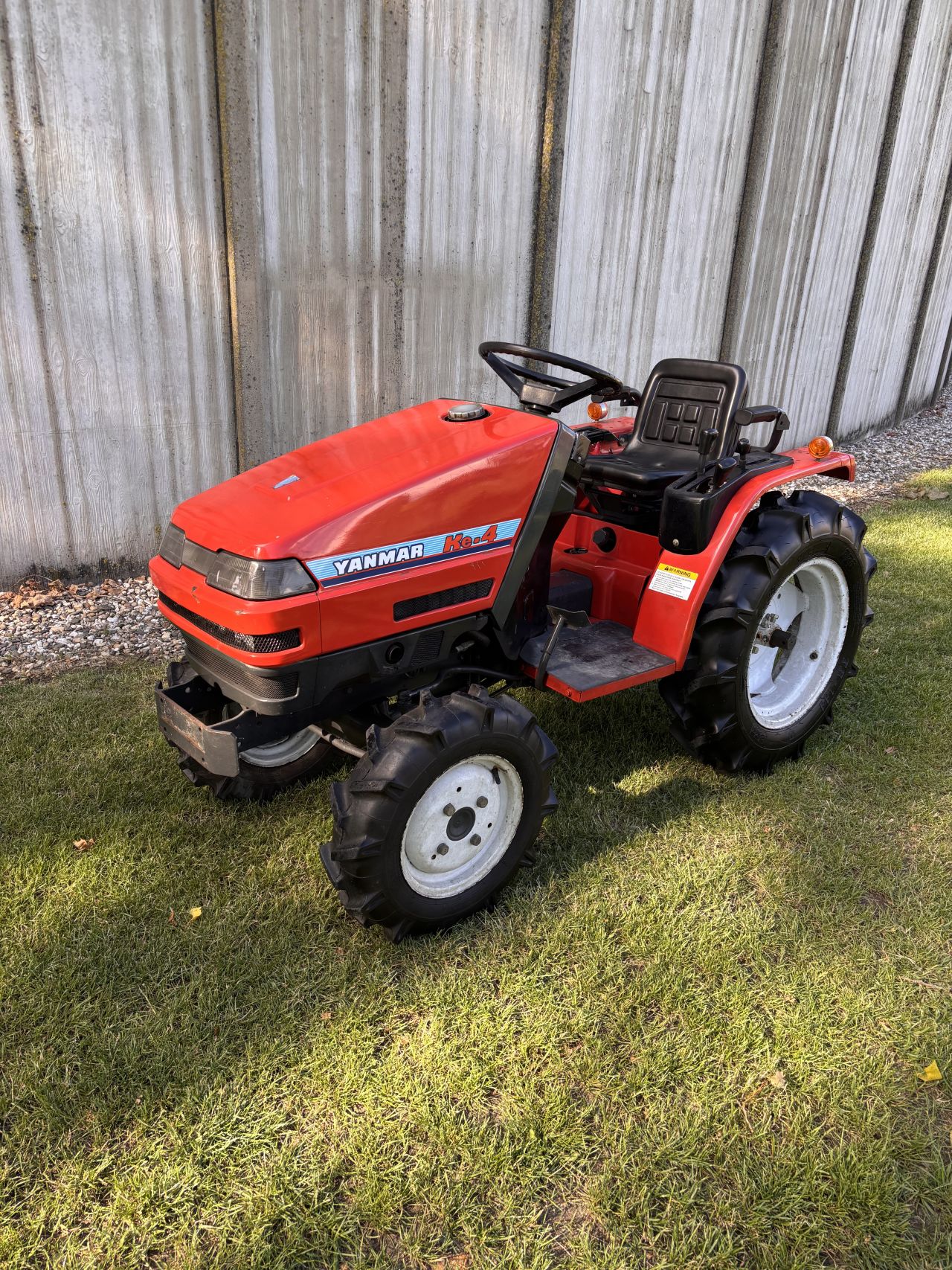 Yanmar KE-4 minitractor - 17 pk - incl. onderhoudsbeurt