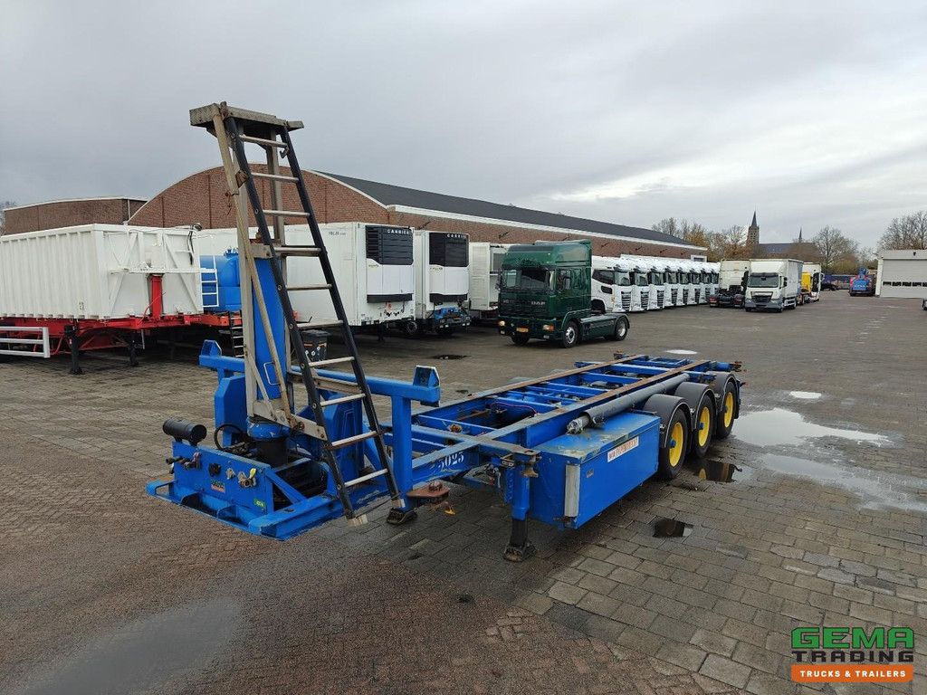 LAG O-3-39 02 3-Assen BPW - 20/30FT Kiepchassis - Rotary Feeder - Schijfremmen - 5300KG