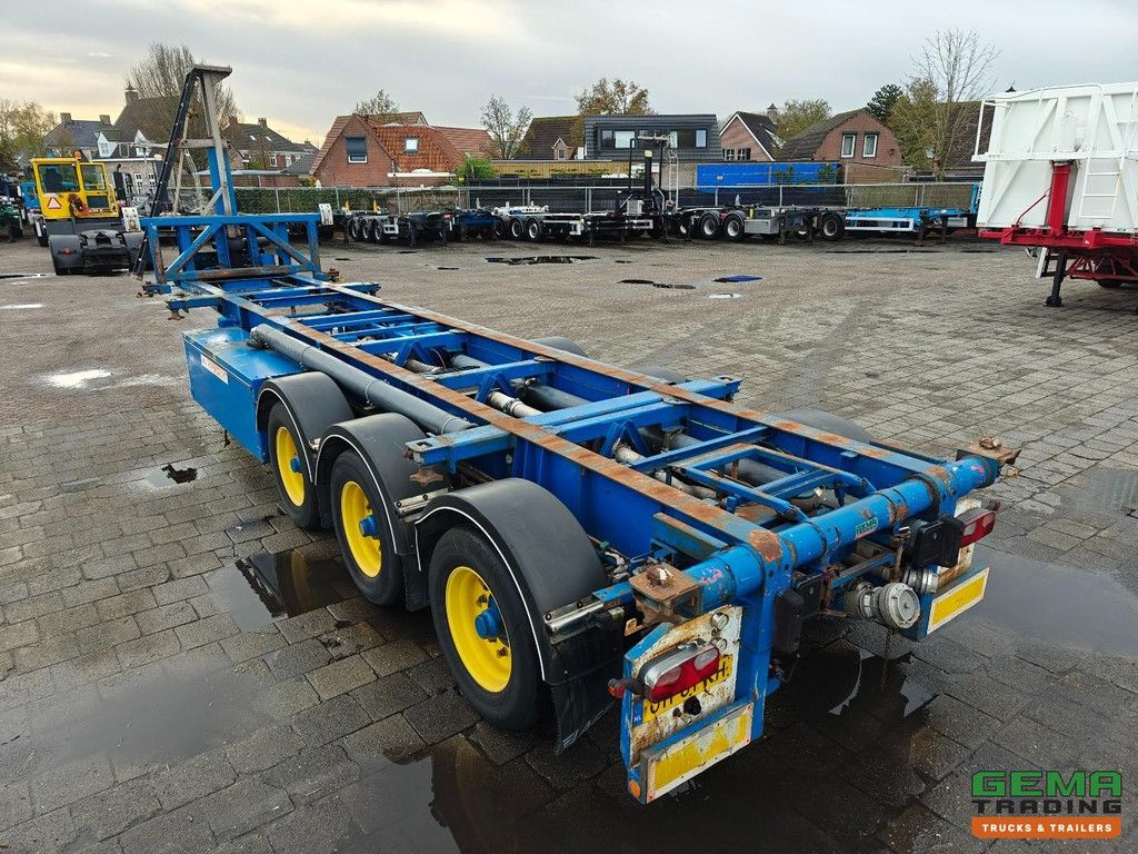 LAG O-3-39 02 3-Assen BPW - 20/30FT Kiepchassis - Rotary Feeder - Schijfremmen - 5300KG