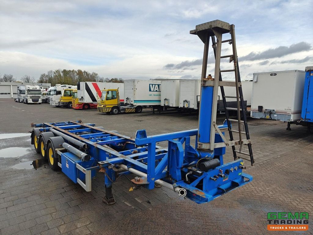LAG O-3-39 02 3-Assen BPW - 20/30FT Kiepchassis - Rotary Feeder - Schijfremmen - 5300KG