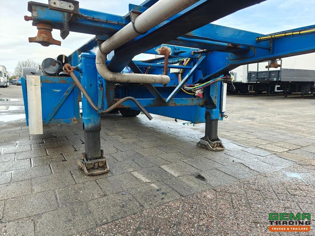 LAG O-3-39 02 3-Assen BPW - 20/30FT Kiepchassis - Rotary Feeder - Schijfremmen - 5300KG