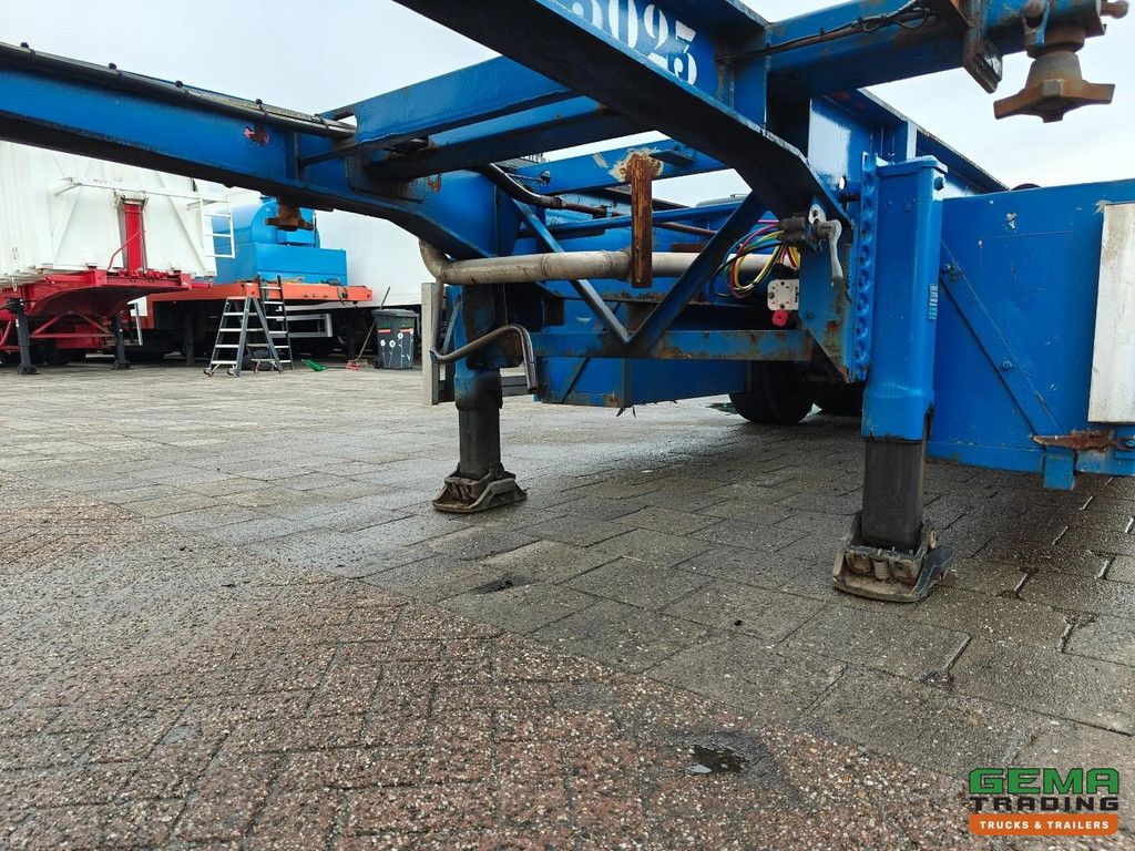LAG O-3-39 02 3-Assen BPW - 20/30FT Kiepchassis - Rotary Feeder - Schijfremmen - 5300KG