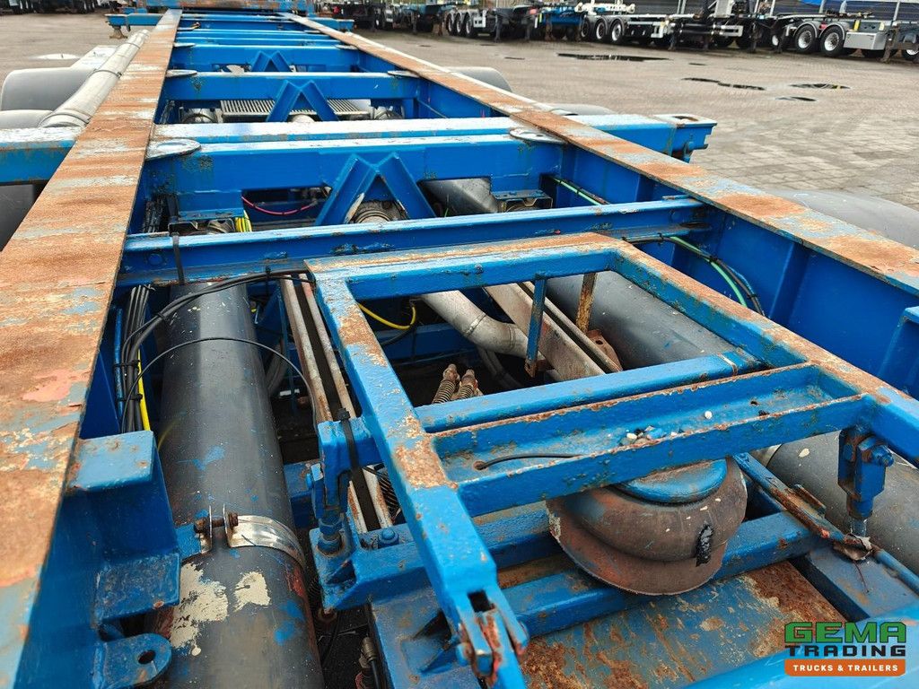 LAG O-3-39 02 3-Assen BPW - 20/30FT Kiepchassis - Rotary Feeder - Schijfremmen - 5300KG