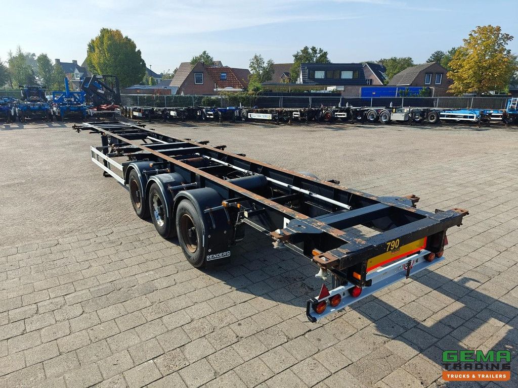 DESOT OPP 3AT 38 78136 3-Axles ROR - Drum brakes - 20FT 2x20FT 30FT 40FT - 4900KG - Flat