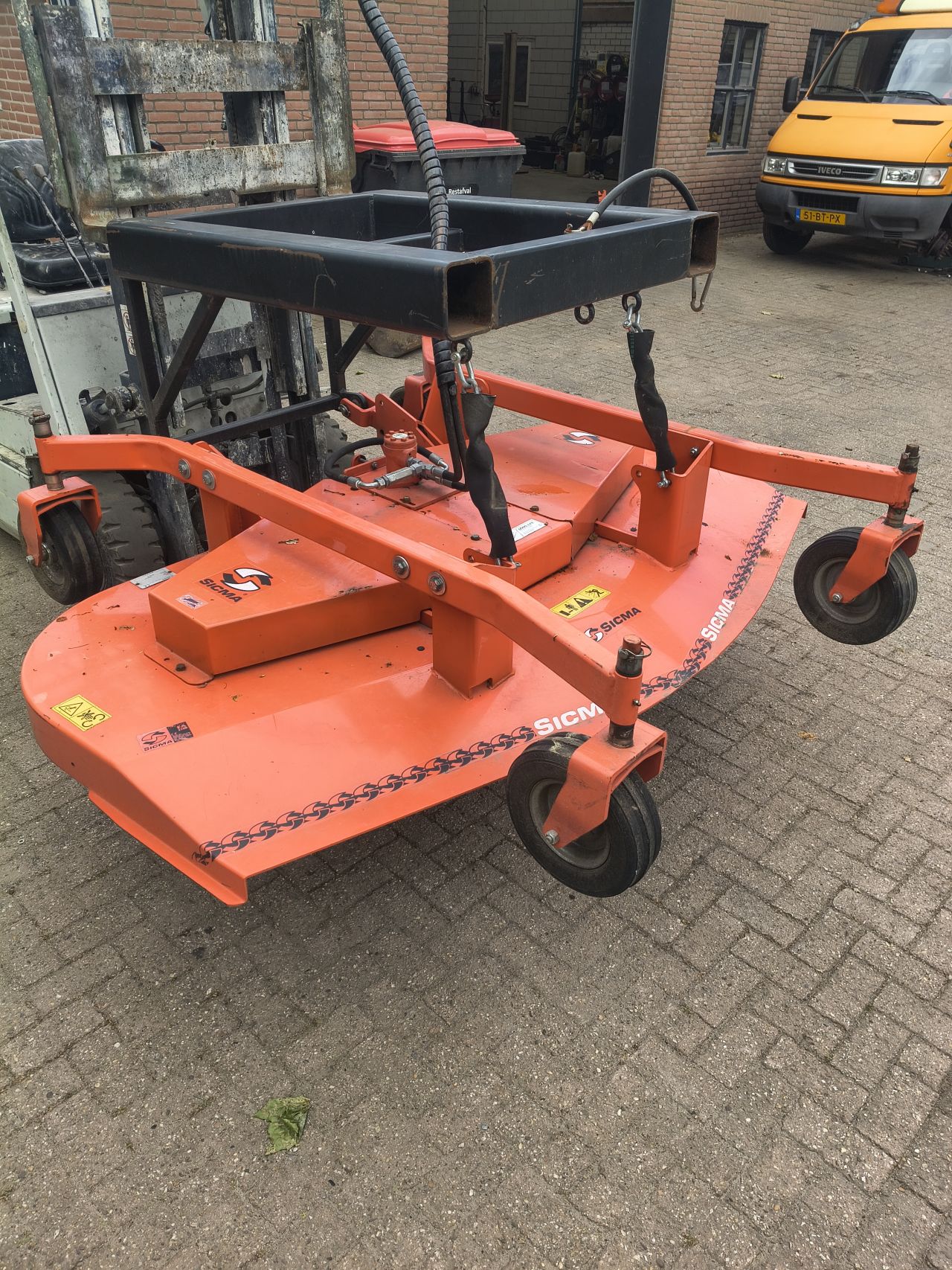 Sicma cyclomaaier weidebloter hydraulisch aangedreven