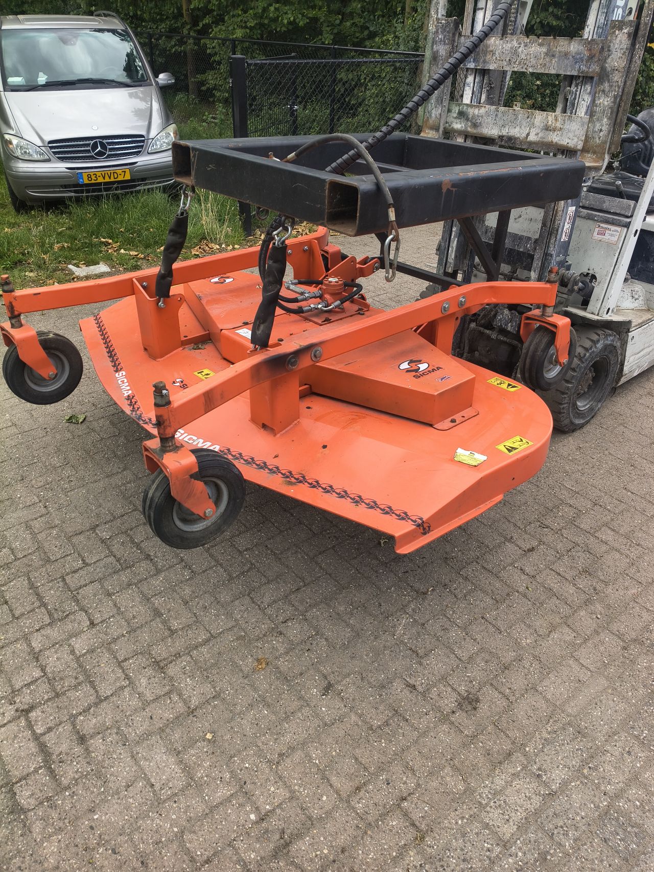 Sicma cyclomaaier weidebloter hydraulisch aangedreven