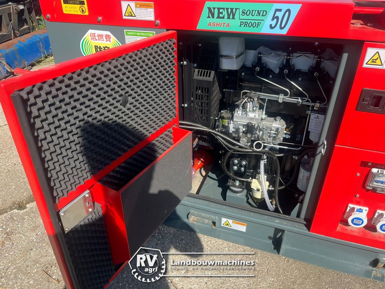 Ashita generatpr 50 kVa NIEUW! | Dieselgeneratror | Agregaat