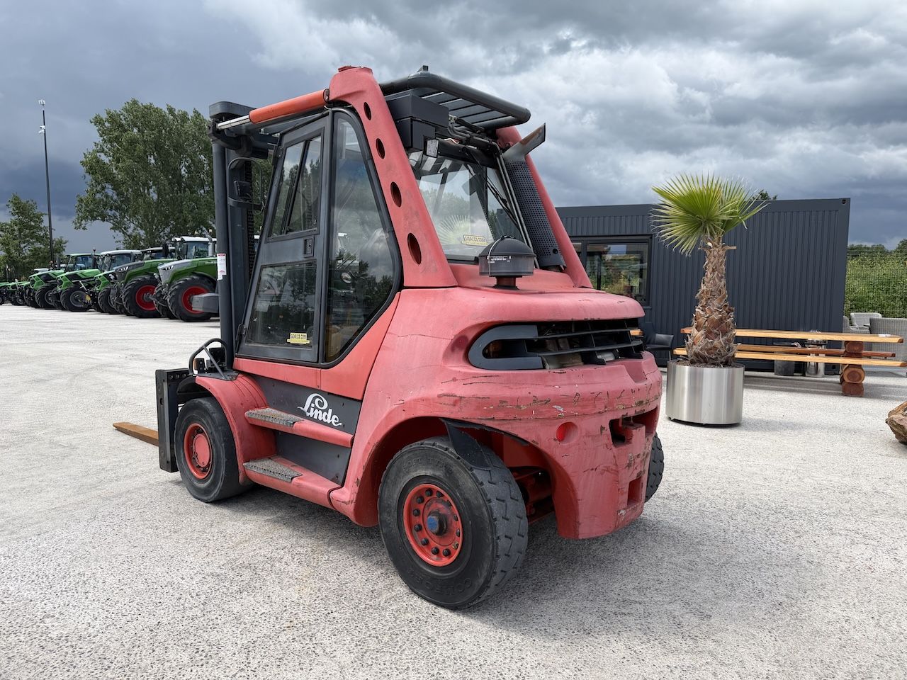 Linde H80D Hydraulische vorken