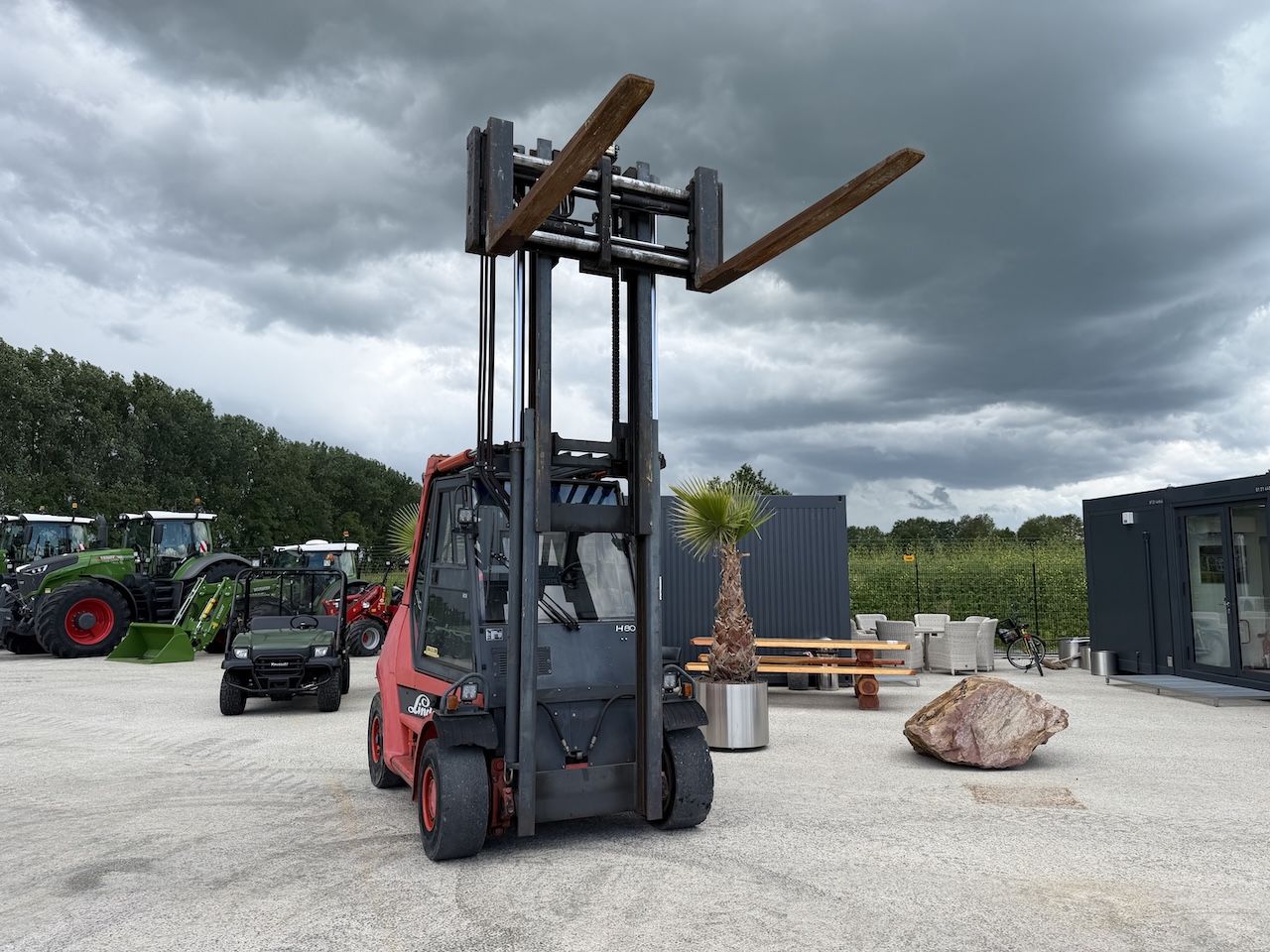 Linde H80D Hydraulische vorken