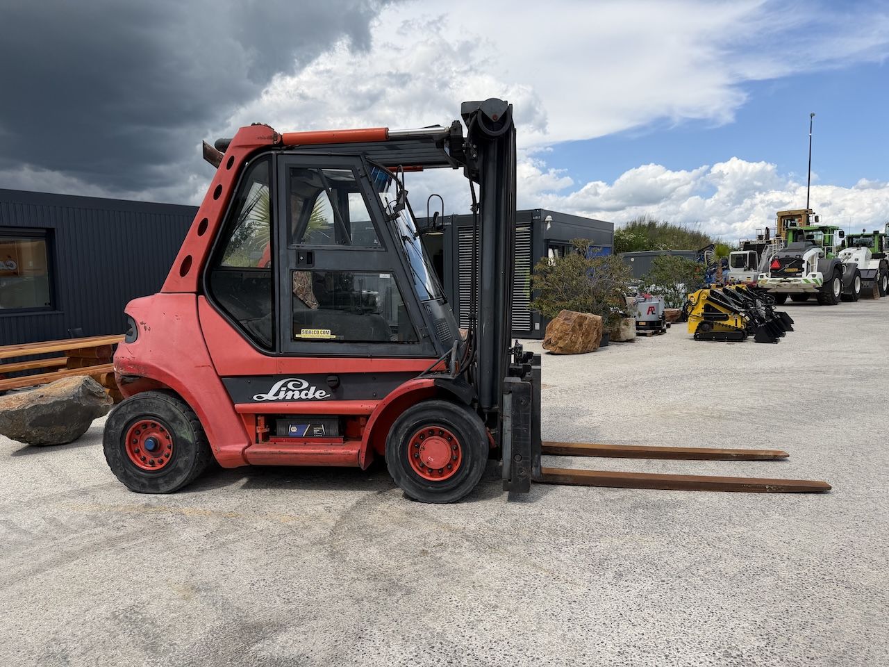 Linde H80D Hydraulische vorken