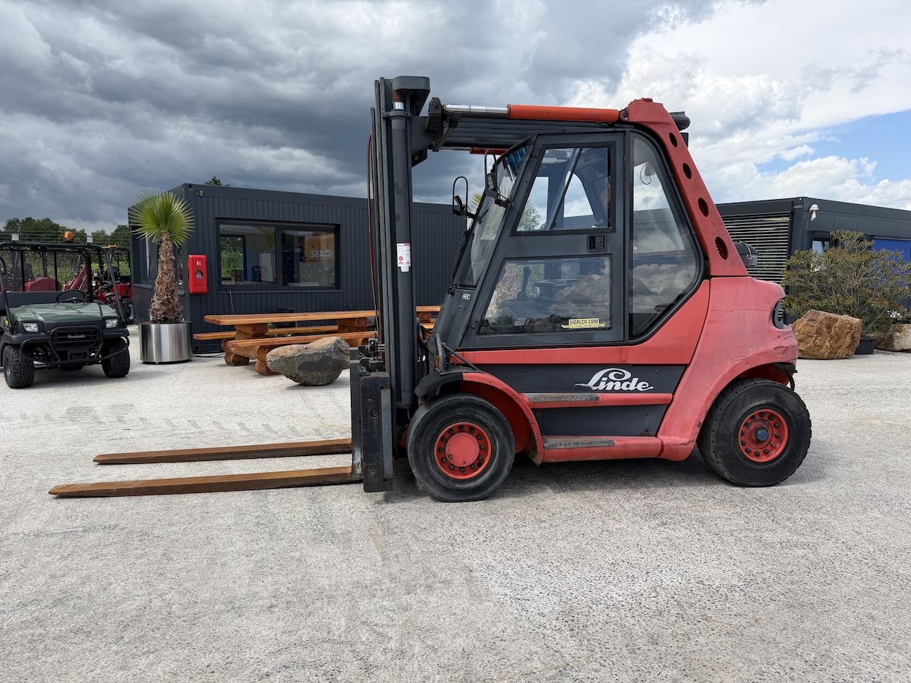 Linde H80D Hydraulische vorken