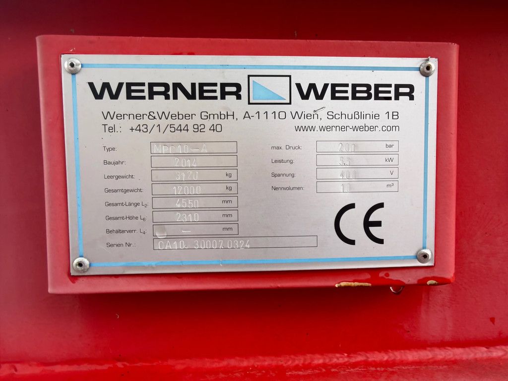 Werner & Weber MPC10-A 2014 324