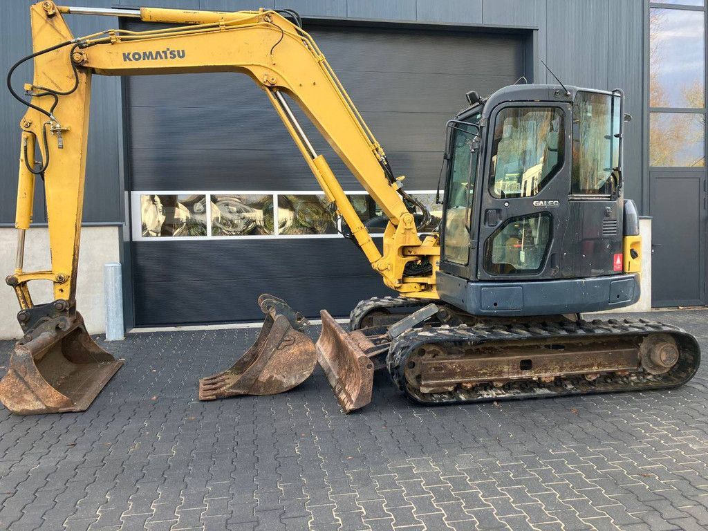 Raupenbagger Komatsu PC88MR-6 Diesel 50,7 kW 2009