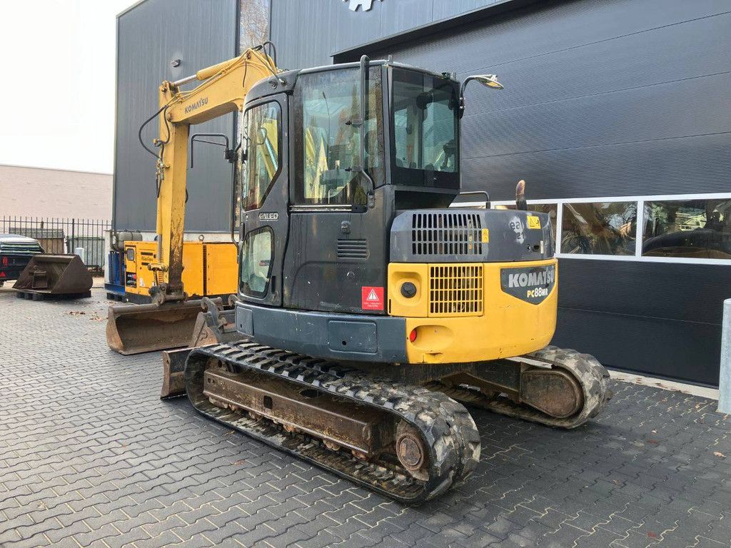 Raupenbagger Komatsu PC88MR-6 Diesel 50,7 kW 2009