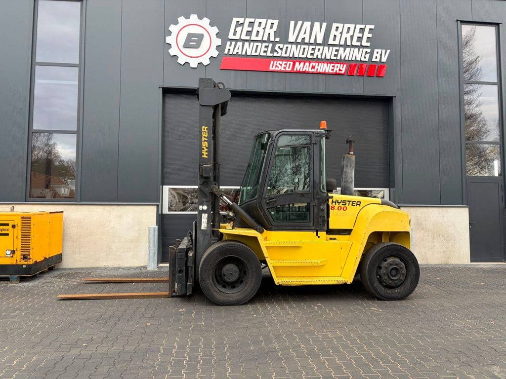 Gabelstapler Hyster H8.00XM-6 Diesel 6880kg 4,65m 2008