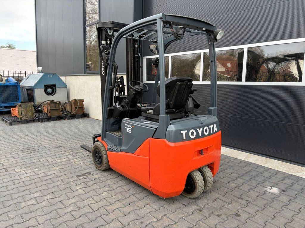 Toyota 8FBEK16T Electric Forklift 1600kg 5.0m 2017