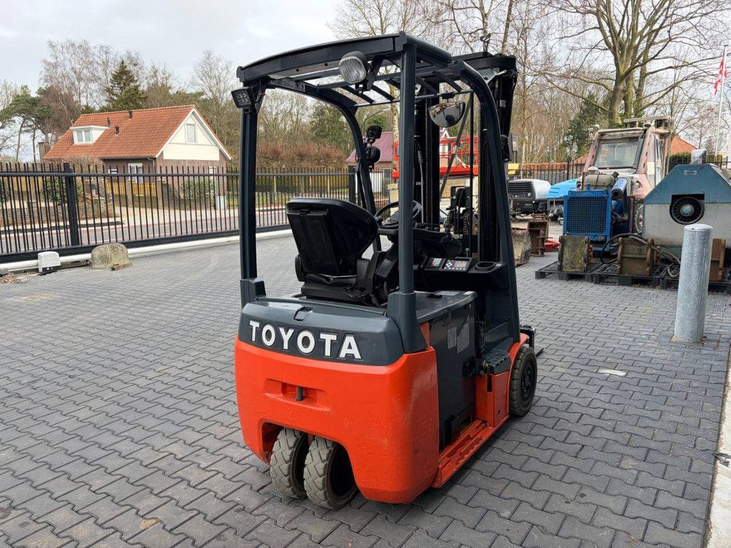 Toyota 8FBEK16T Electric Forklift 1600kg 5.0m 2017