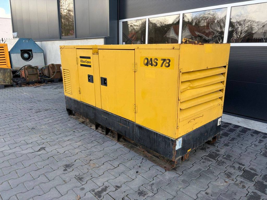Generator Atlas Copco QAS 78 Diesel 69kVA