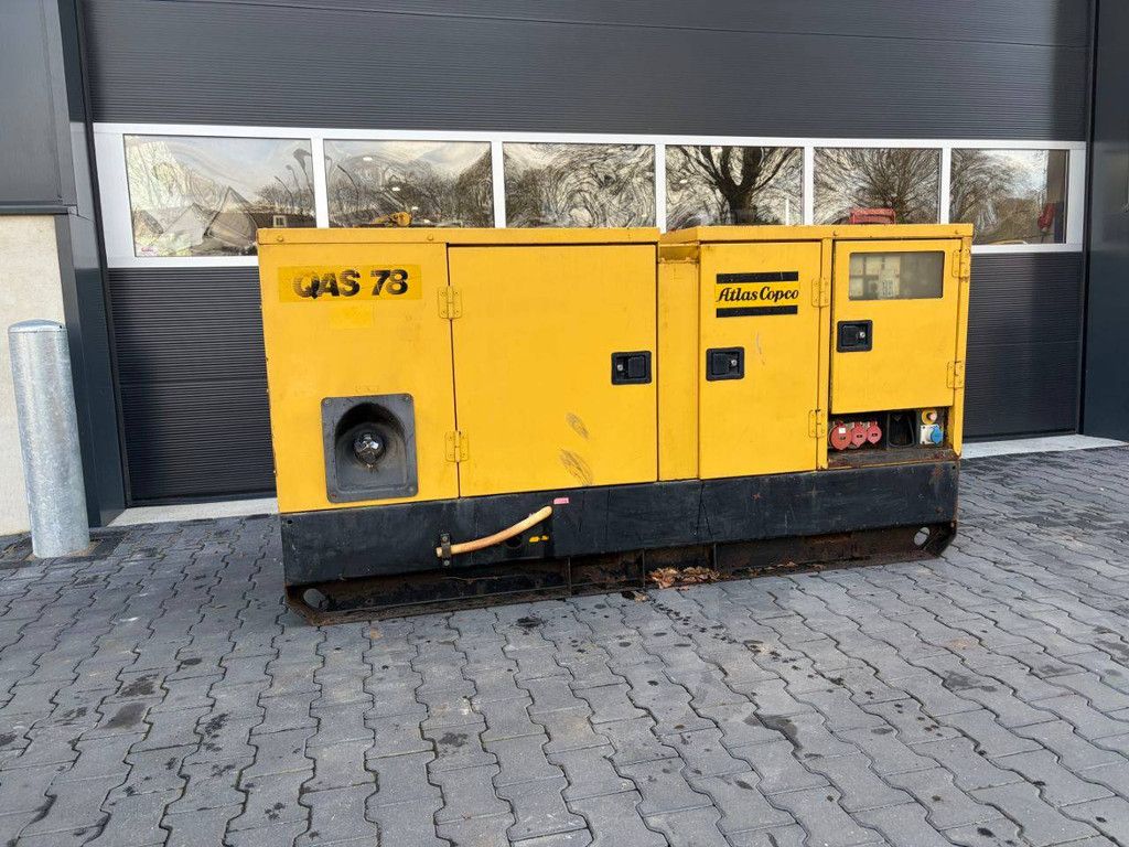 Generator Atlas Copco QAS 78 Diesel 69kVA