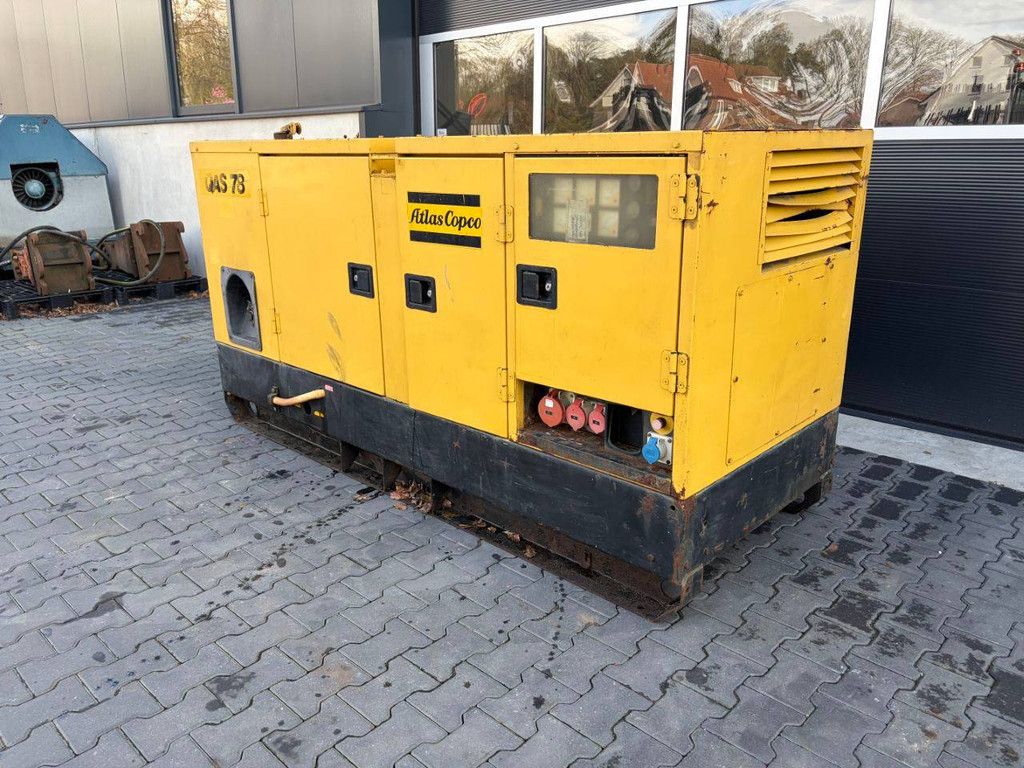 Generator Atlas Copco QAS 78 Diesel 69kVA