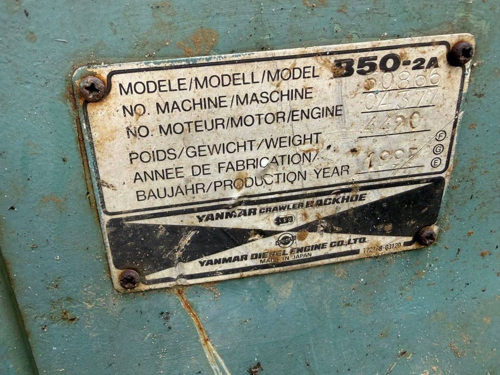 Raupenbagger Yanmar B50-2a Diesel 1995