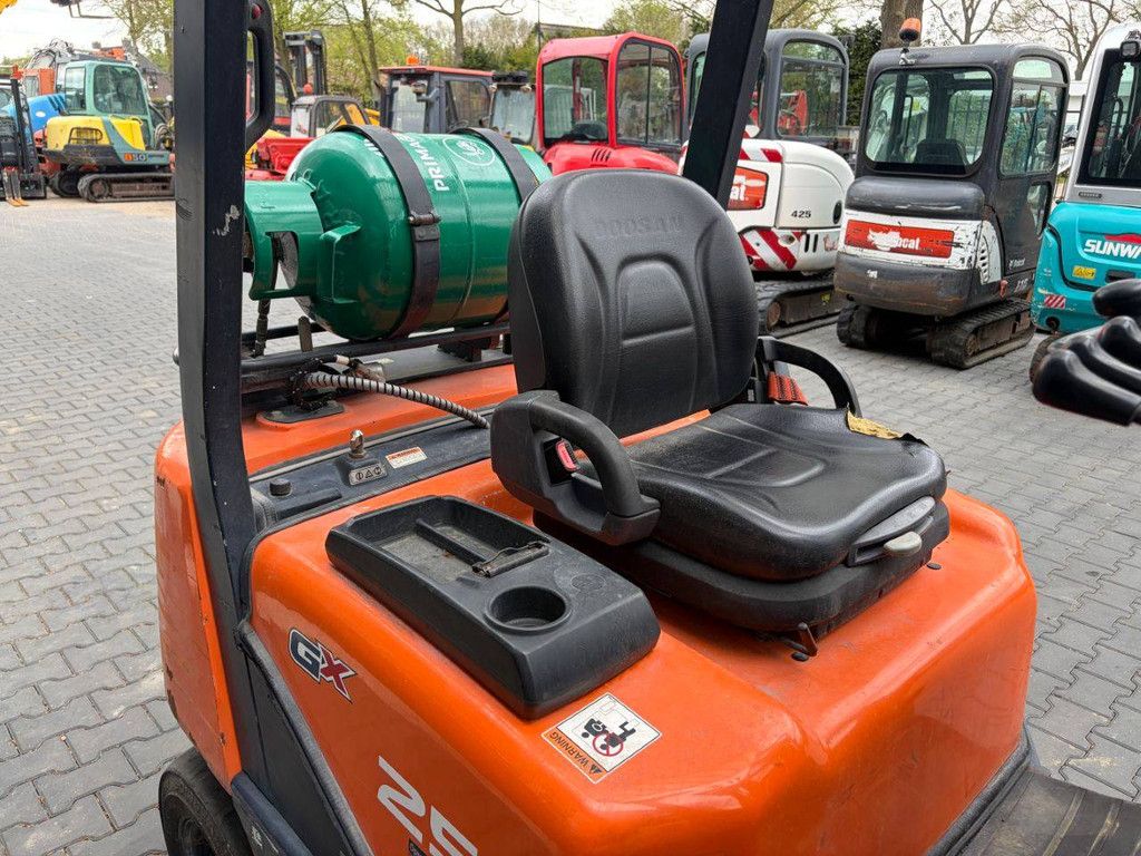 Doosan GX25 LPG Forklift 2500kg 2012