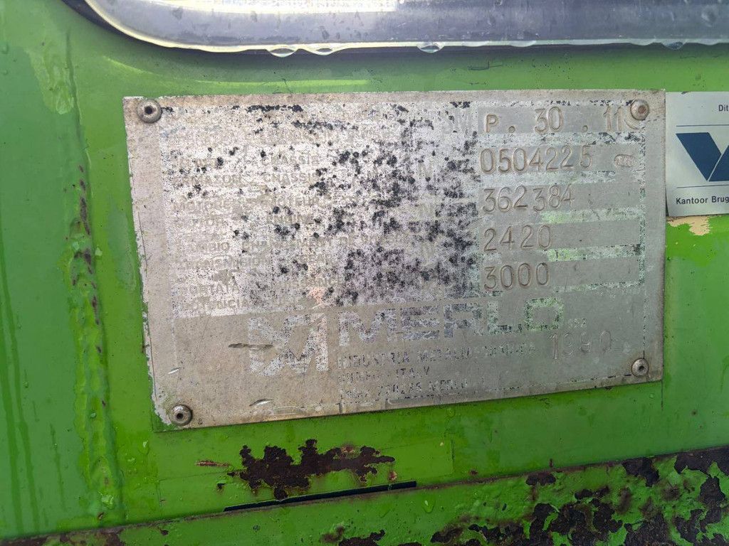 Merlo P30.11 Teleskoplader Diesel 3000 kg 11 m 1990
