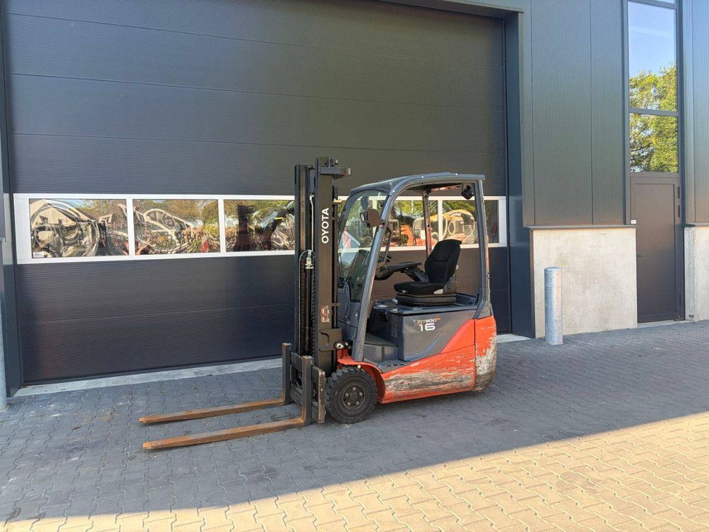 Toyota 8FBEK16T Electric Forklift 1600kg 3.3m 2020