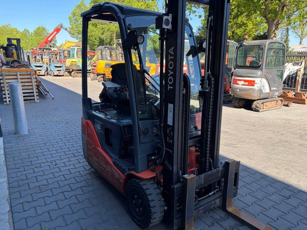 Toyota 8FBEK16T Electric Forklift 1600kg 3.3m 2020