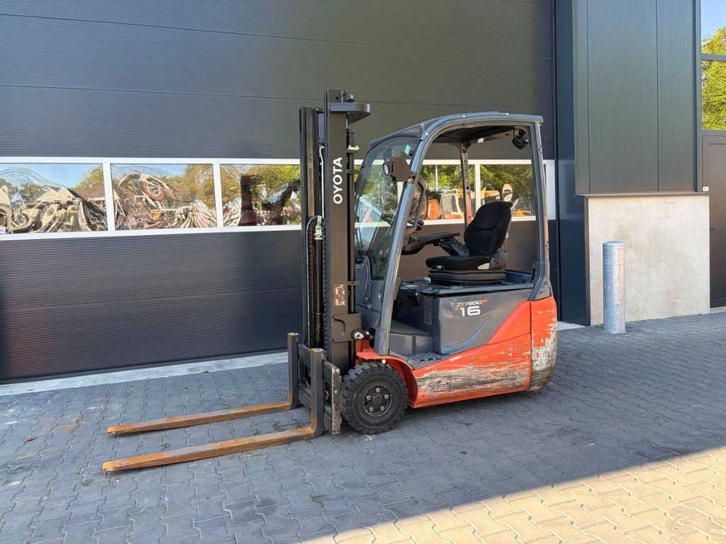 Toyota 8FBEK16T Electric Forklift 1600kg 3.3m 2020