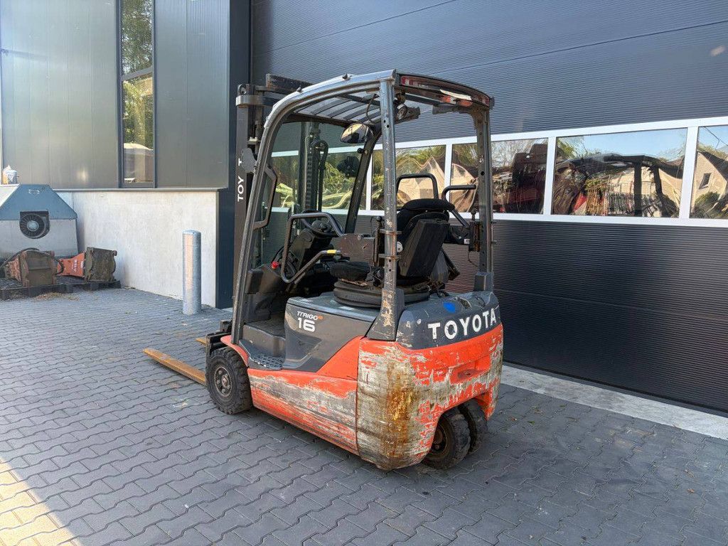 Toyota 8FBEK16T Electric Forklift 1600kg 3.3m 2020