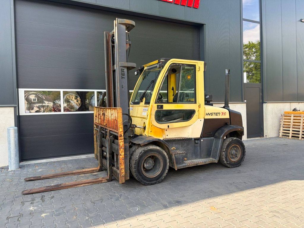 Gabelstapler Hyster H7.0FT Diesel 7000kg 4,4m 2009