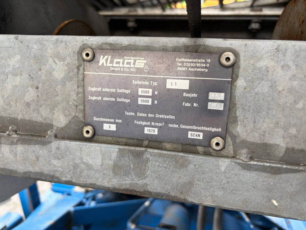 Pan lift Klaas HV 21/5M Petrol 300kg 21m 1997