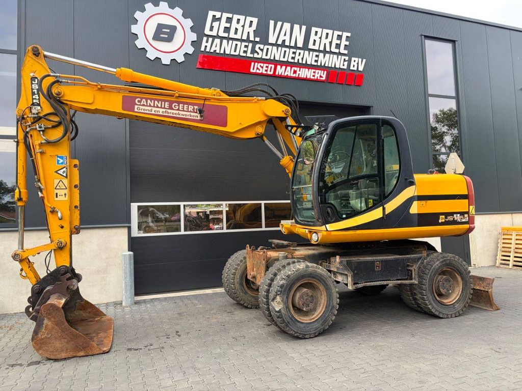 JCB JS145W Diesel Mobile Wheeled Crane 2008