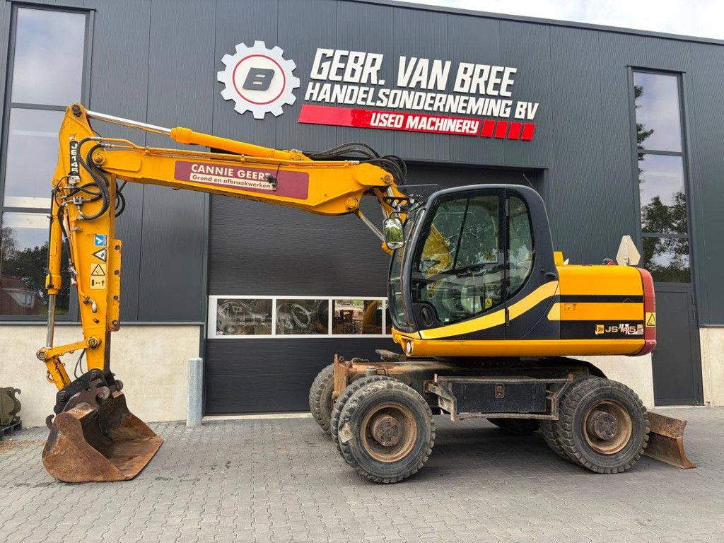 JCB JS145W Diesel Mobile Wheeled Crane 2008