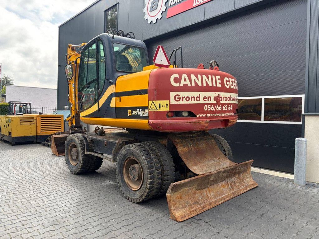 JCB JS145W Diesel Mobile Wheeled Crane 2008
