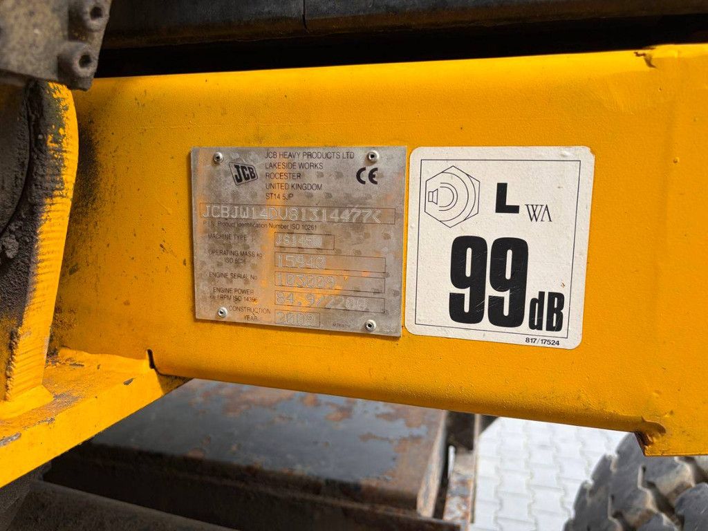 JCB JS145W Diesel Mobile Wheeled Crane 2008