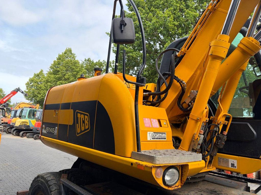 JCB JS145W Diesel Mobile Wheeled Crane 2008