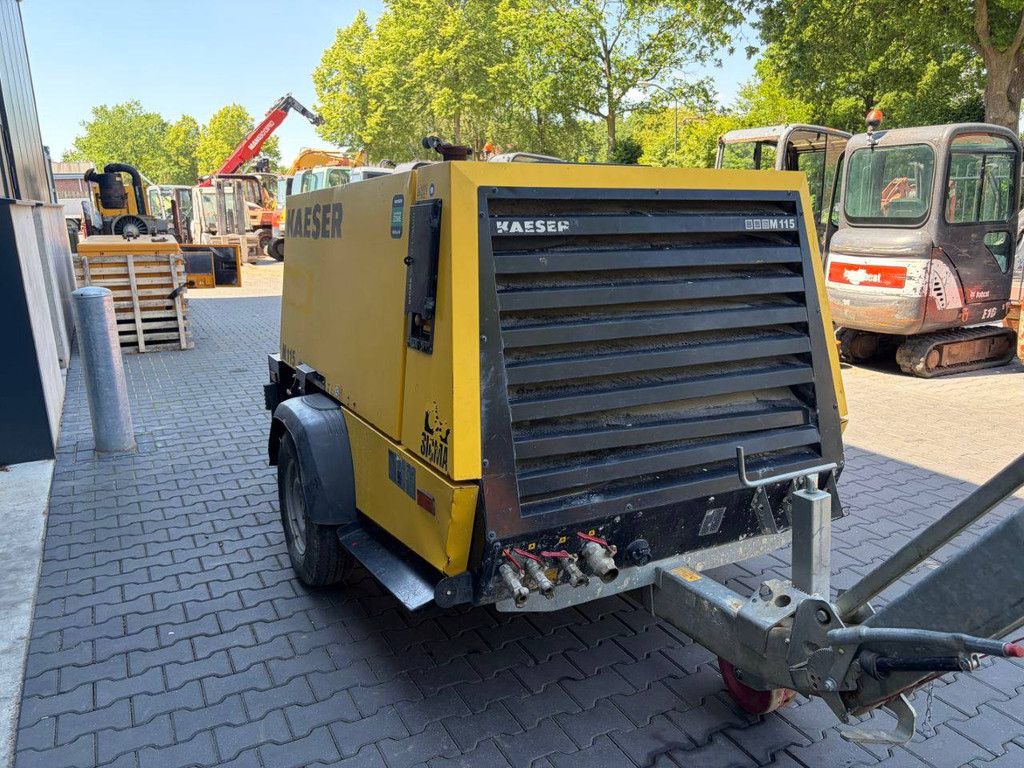 Mobiler Kompressor Kaeser M115 Diesel 83,5 kW 2016