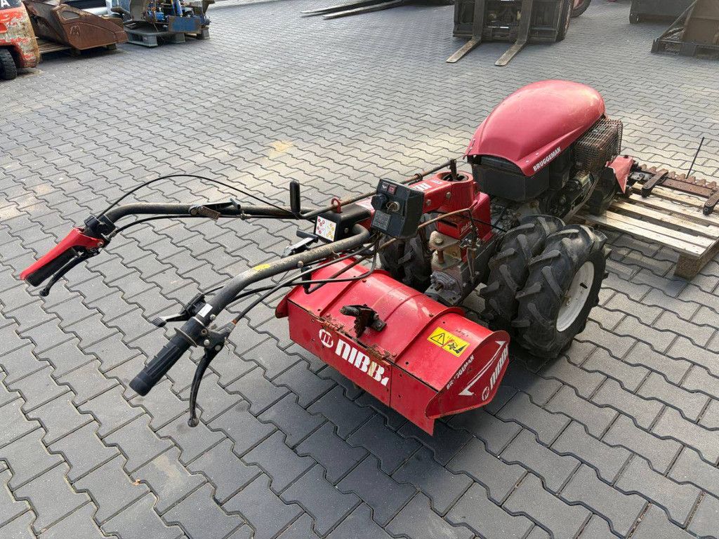 Motor cultivator with tiller Nibbi Mak16 petrol
