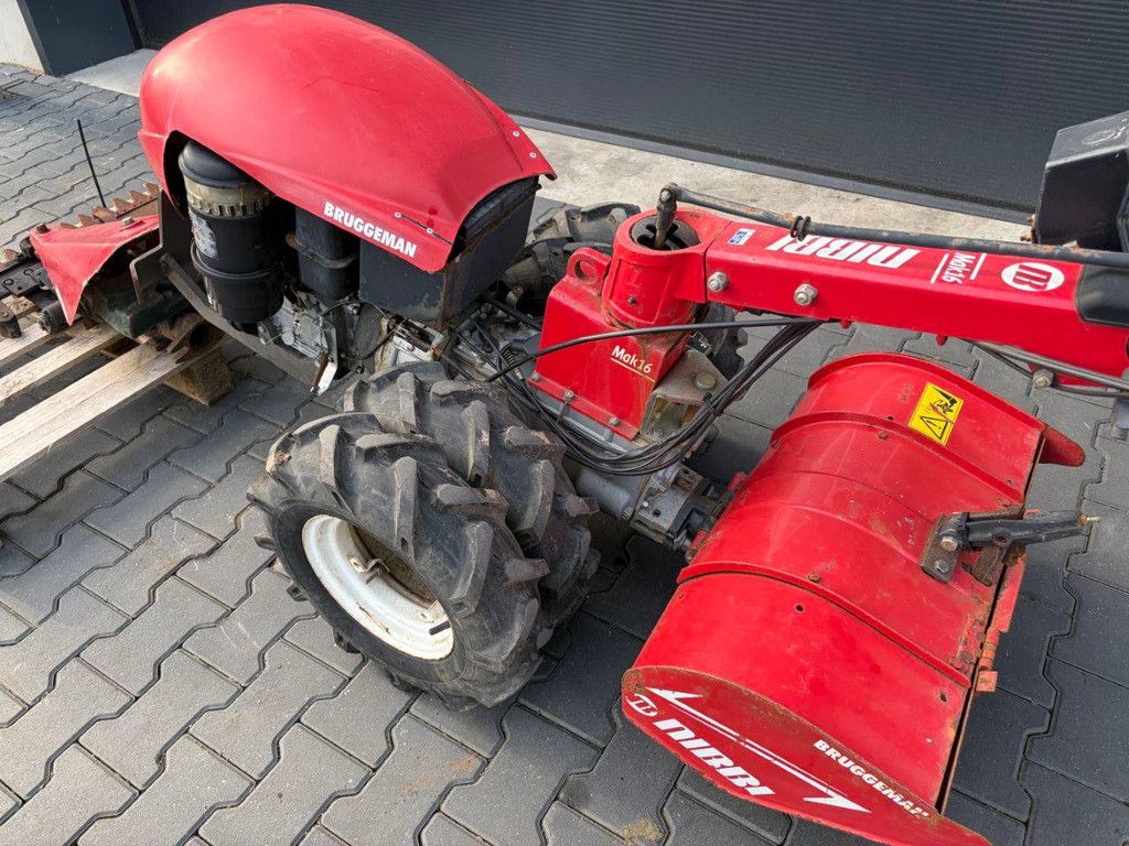 Motor cultivator with tiller Nibbi Mak16 petrol