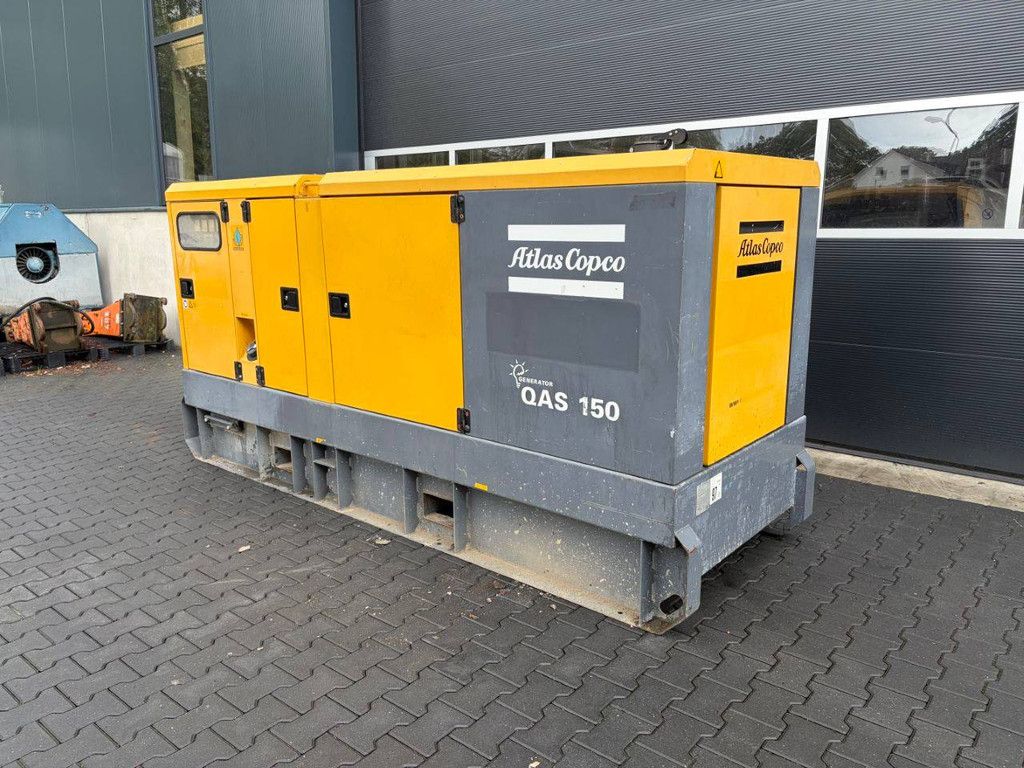 Generator Atlas Copco QAS 150 Diesel 2007 150 kVA