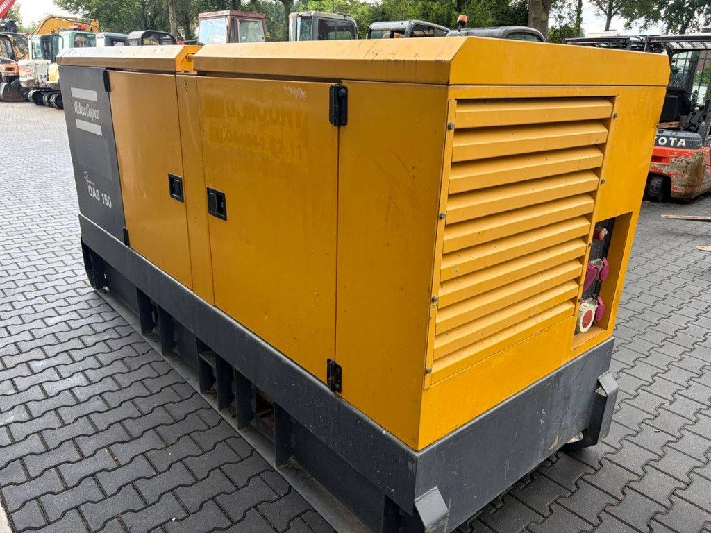 Generator Atlas Copco QAS 150 Diesel 2007 150 kVA