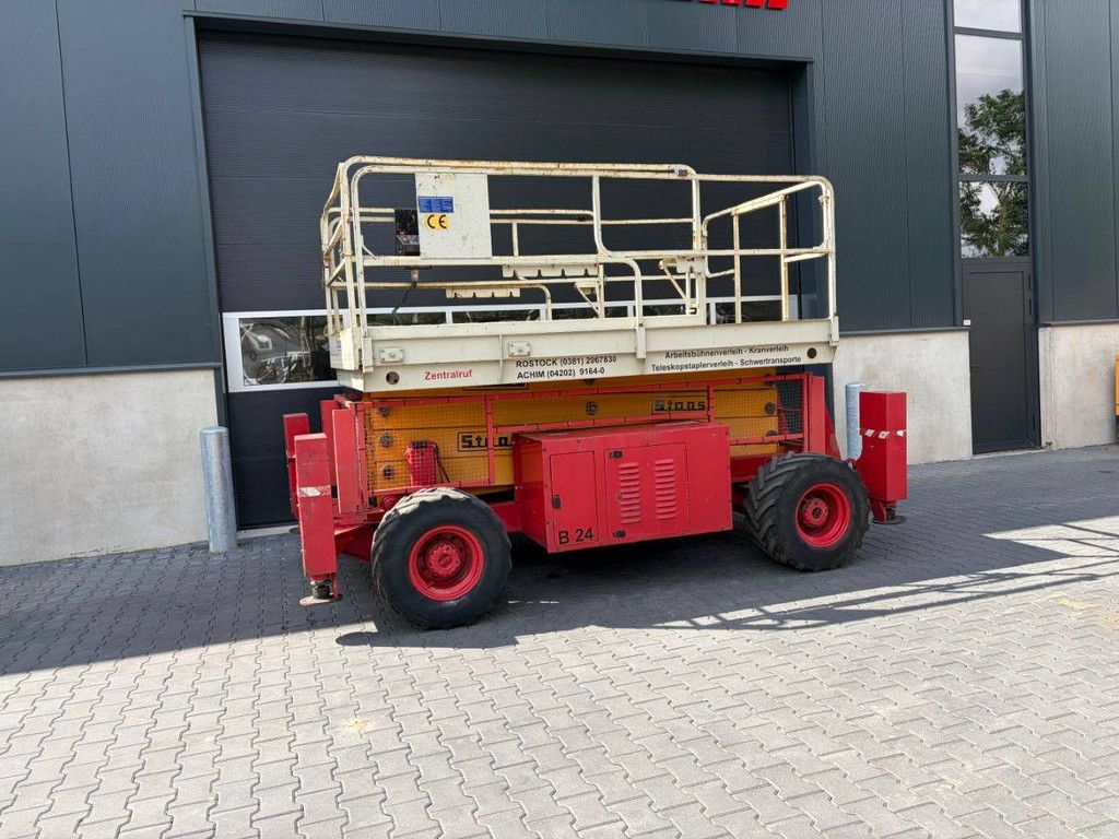 Scissor Lift JLG 33RTS Diesel 570kg 12.1m 2002