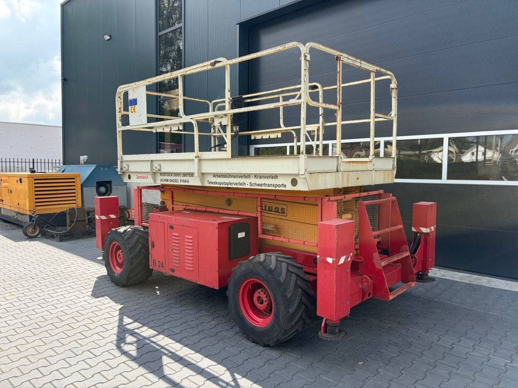 Scissor Lift JLG 33RTS Diesel 570kg 12.1m 2002