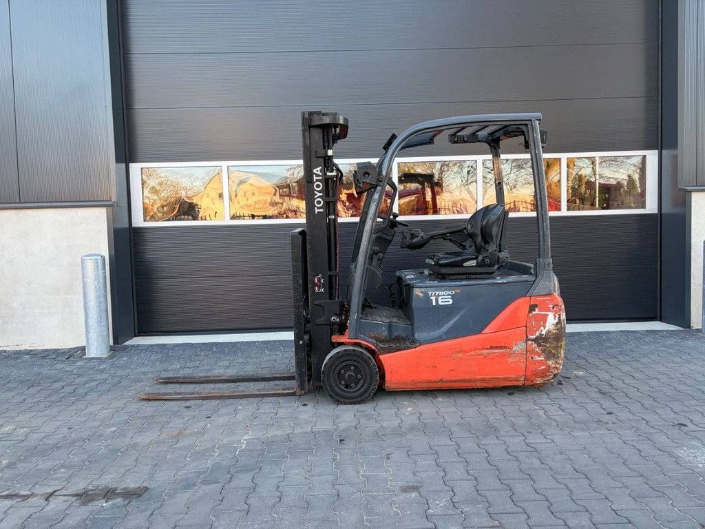 Toyota 8FBET16 Electric Forklift 1600kg 4.7m 2015