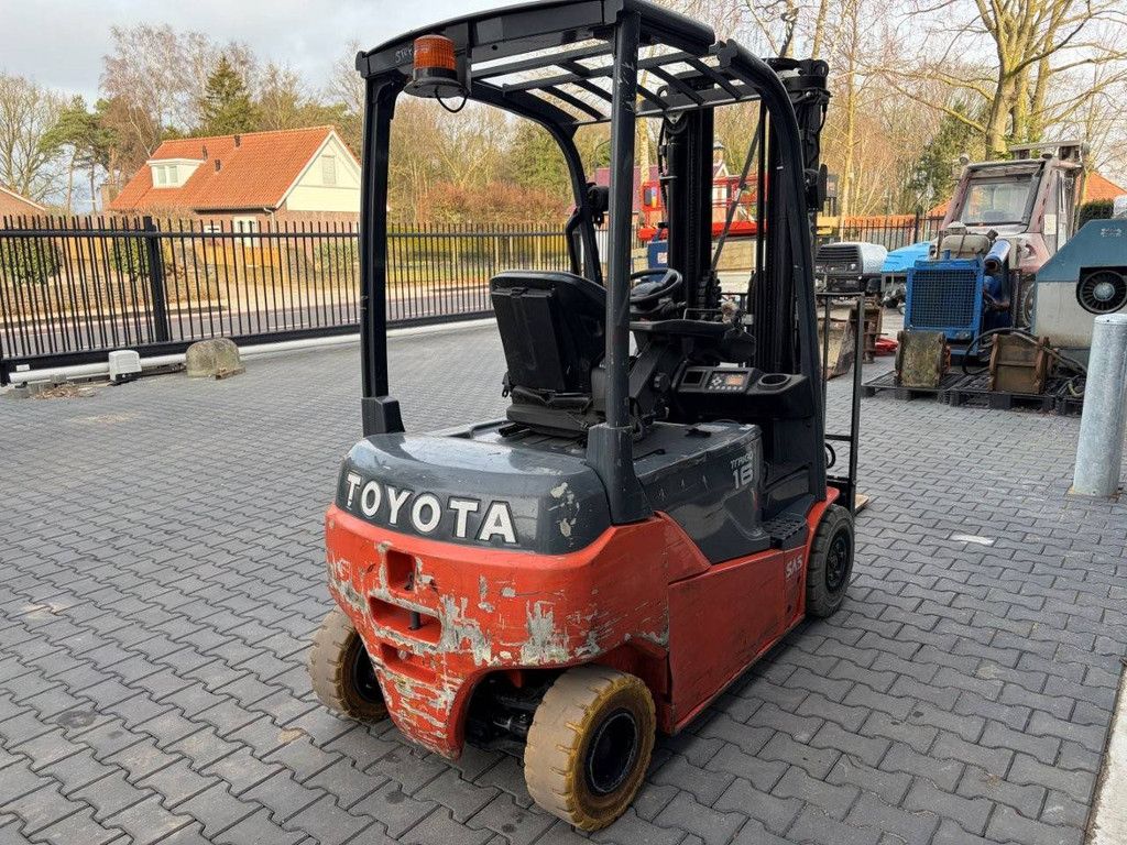 Toyota 8FBM16T Electric Forklift 1600kg 2017
